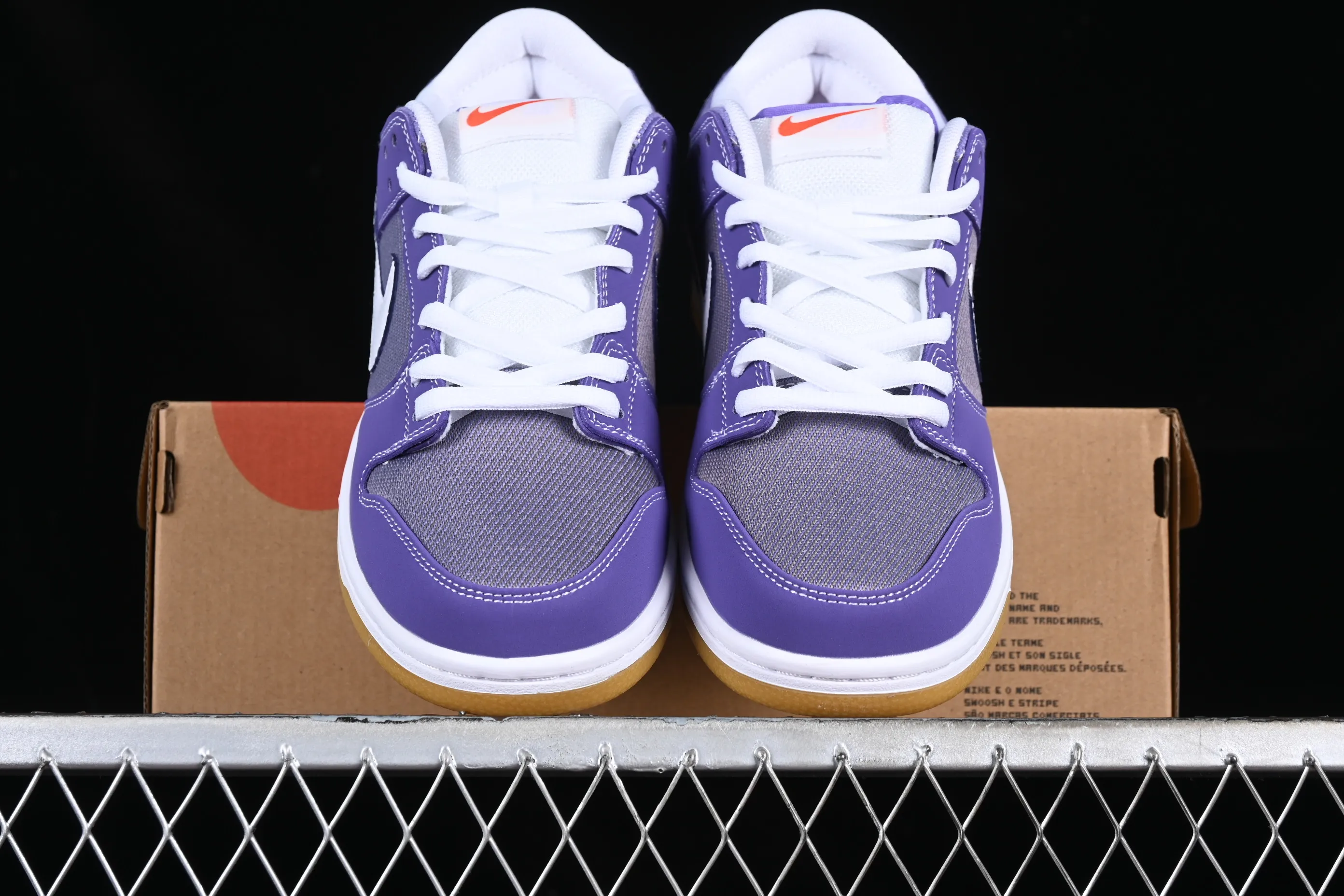 All categories Nk SB Dunk series Nk SB Dunk Low low-top sneakers Nk SB Dunk Low Prm secret purple color SB smashed backboard fashion casual sneakers DA9658-500